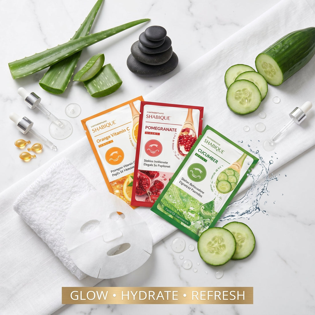 Four Refreshing Facial Masks for Every Skin Need