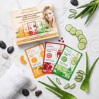 Deep hydration face mask for skin care routine
